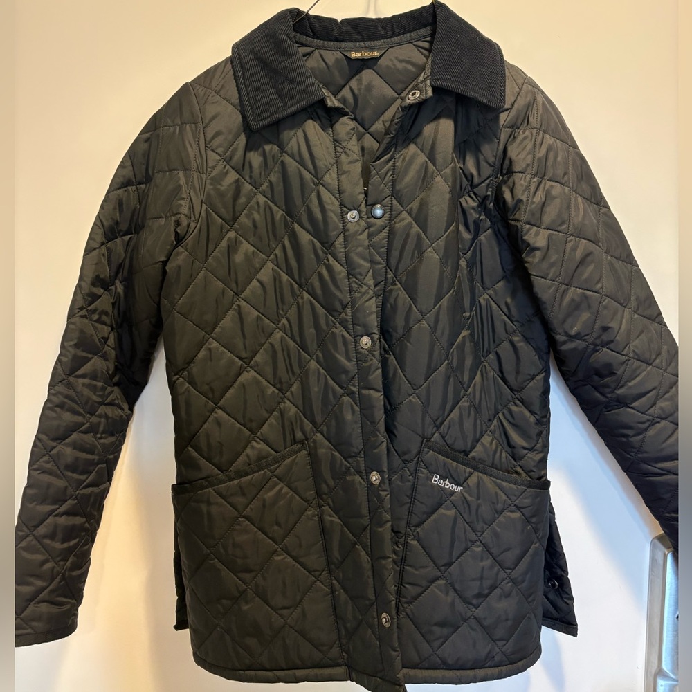 Barbour Women's Black Quilted Utility Jacket